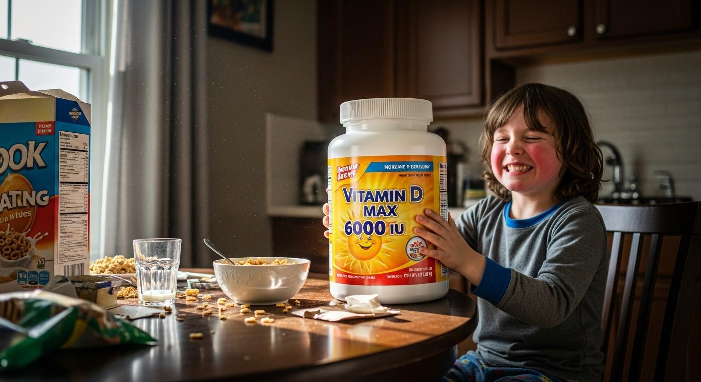 어린이 비타민d 권장량 초과