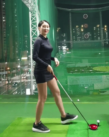 섹시골프 아이콘 &#39;허은지&#39; 프로