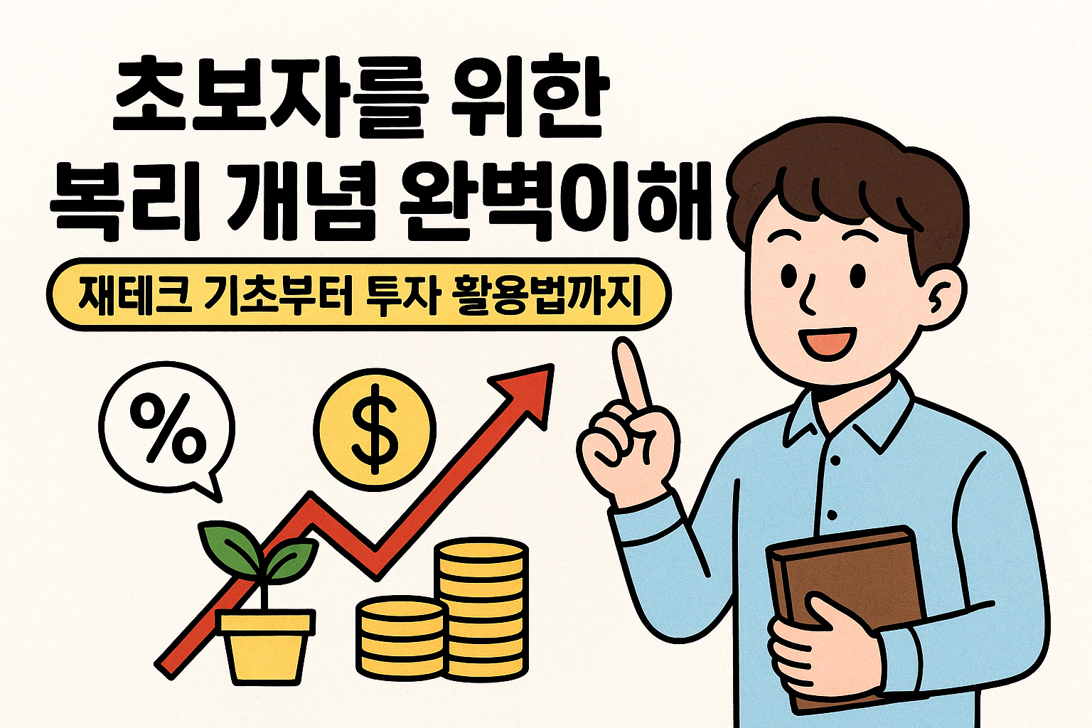 초보자를 위한 복리 개념 완벽 이해 : 재테크 기초부터 투자 활용법까지