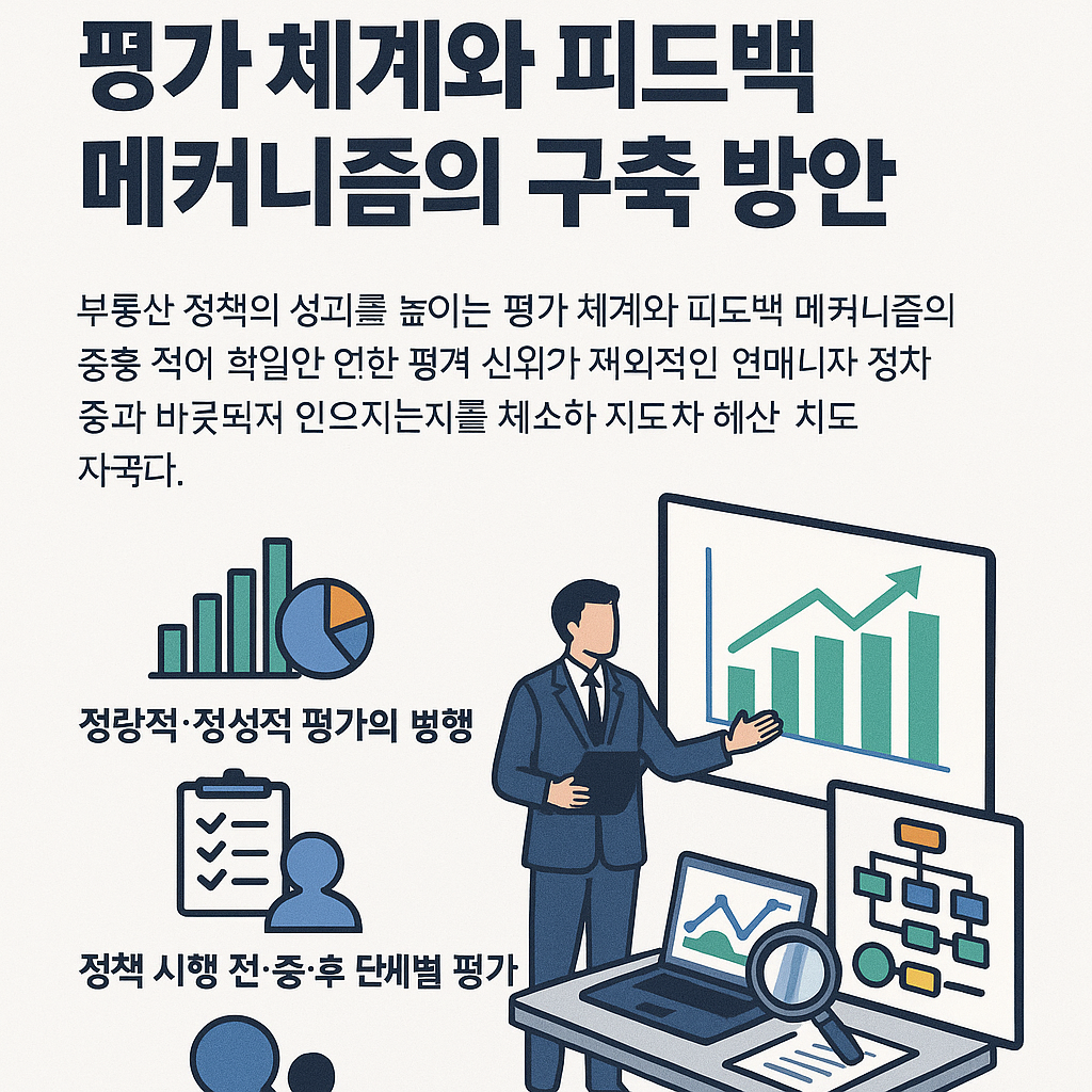부동산 정책 평가체계와 피드백 매커니즘
