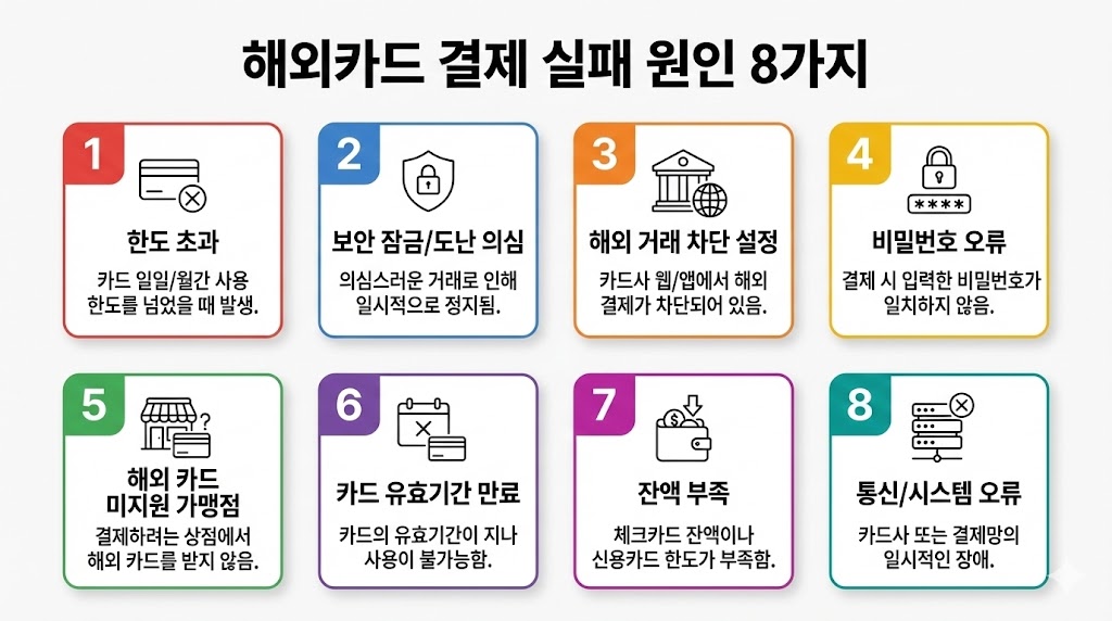 위챗페이 결제 안 될 때(해외카드) 해결법 2026 최신: 실패 원인 8가지 + 해결 순서