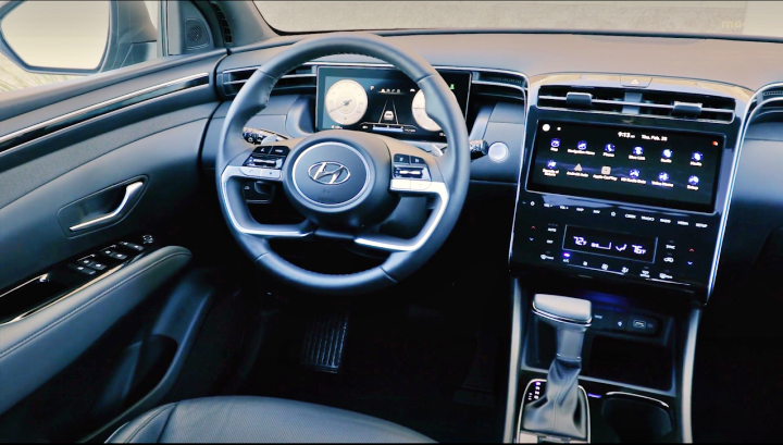 현대_산타크루즈_실내운전석모습