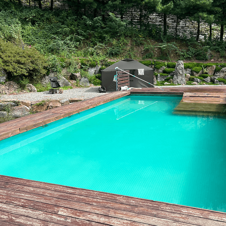 A사이트 수영장