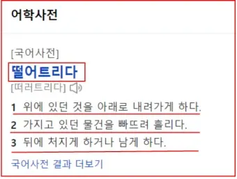 떨어뜨리다 떨어트리다 맞춤법 혼동 끝 예문으로 완벽 이해하기_2