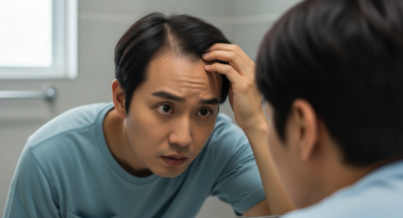 머리카락 빠지는 이유 초기 변화