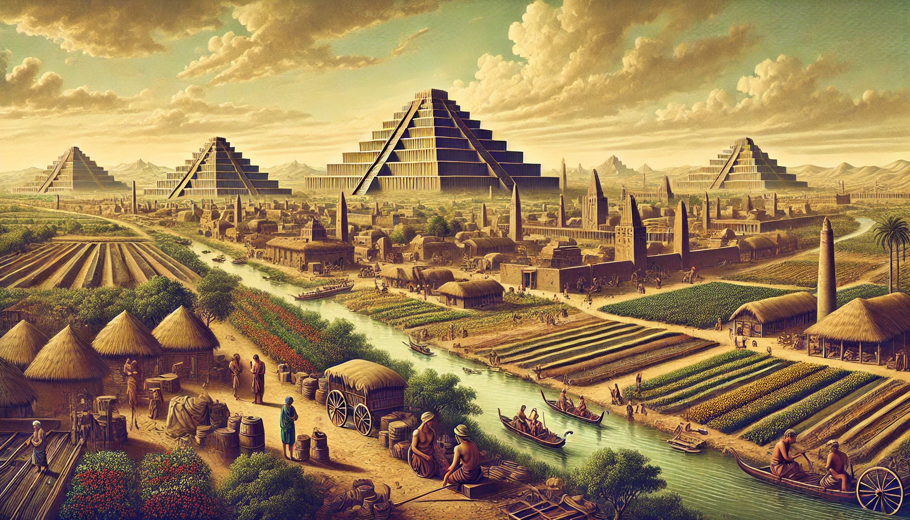 농업과 도시 국가의 발전 메소포타미아