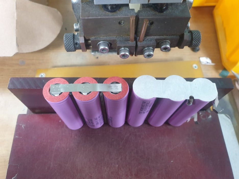 삼성 inr18650-35e 셀 스폿 작업