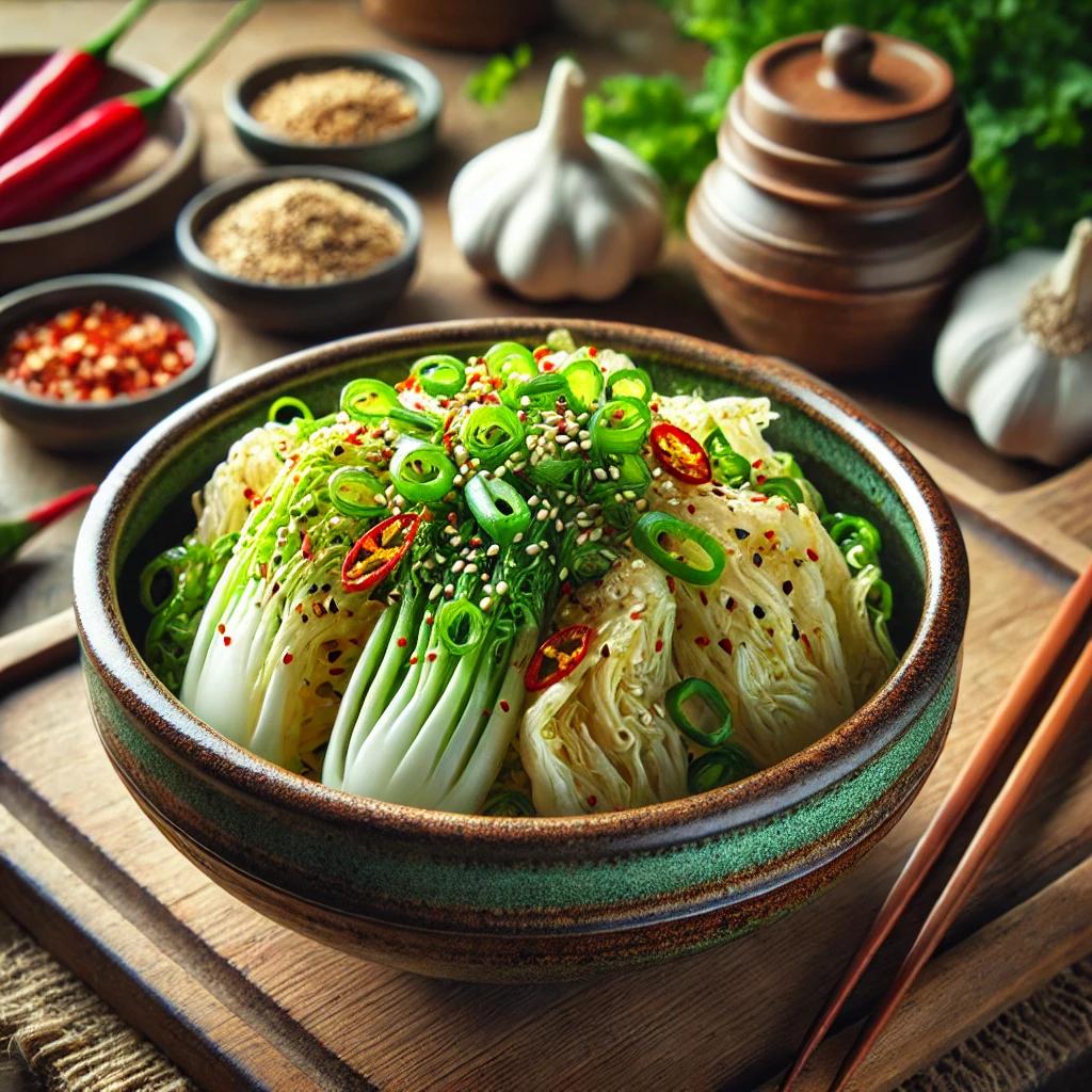 얼갈이 배추 겉절이 황금레시피