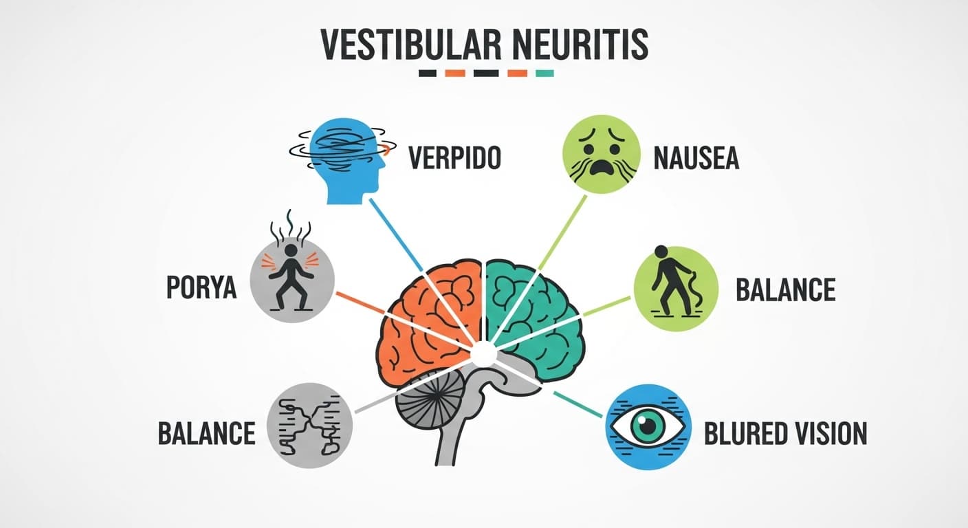 전정신경염 증상&amp;#44; 시야가 흔들려 보이는 느낌
