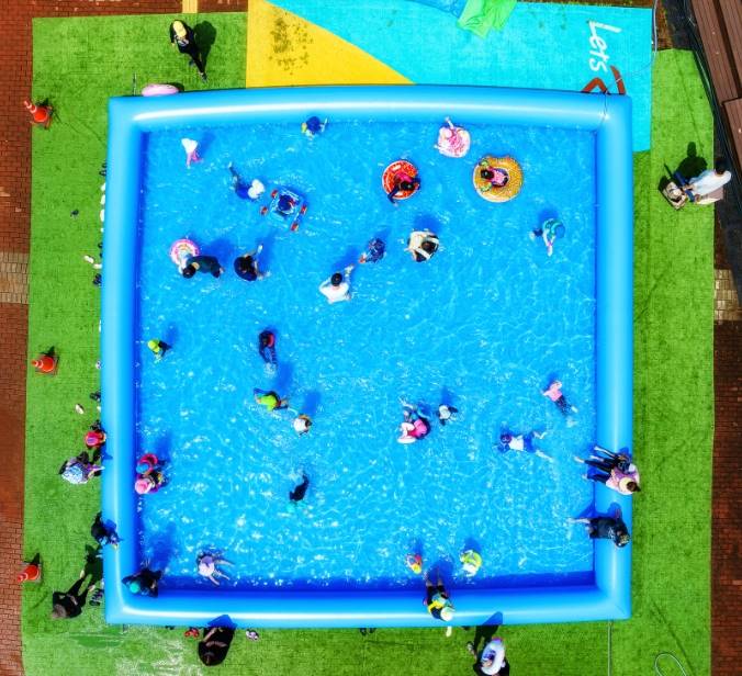 렛츠런파크 부산경남 블루밍 워터페스티벌 