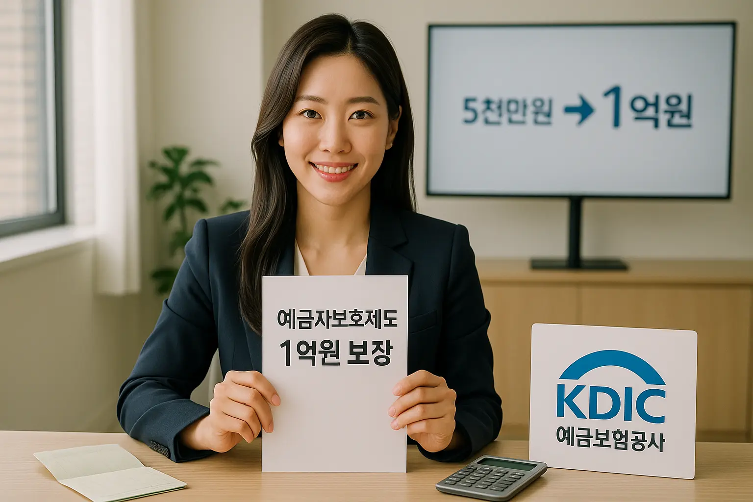 예금자보호제도 변경 내용 확인하는 이미지