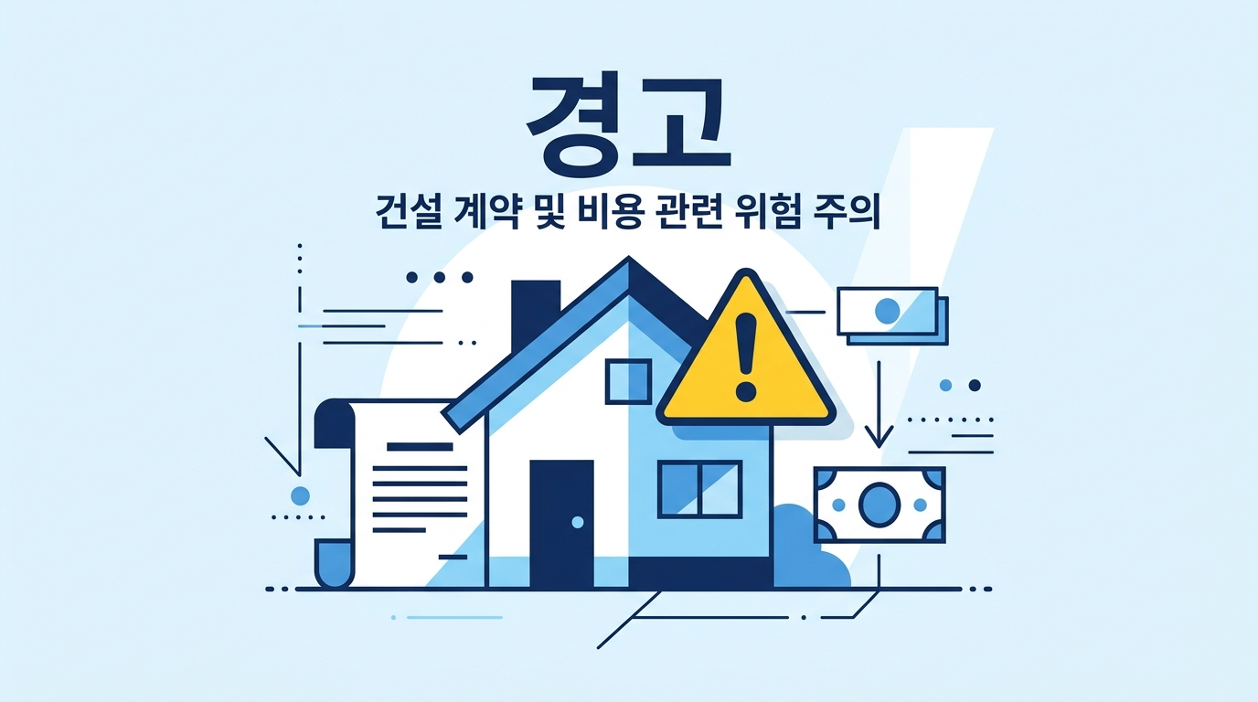 투명한 견적을 통해 비용 위험주의