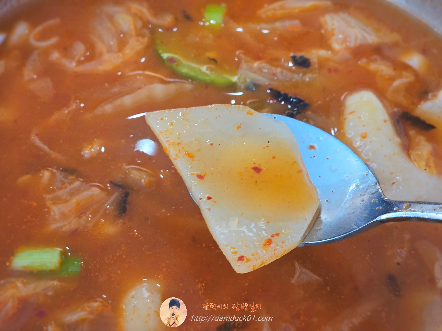김치 수제비