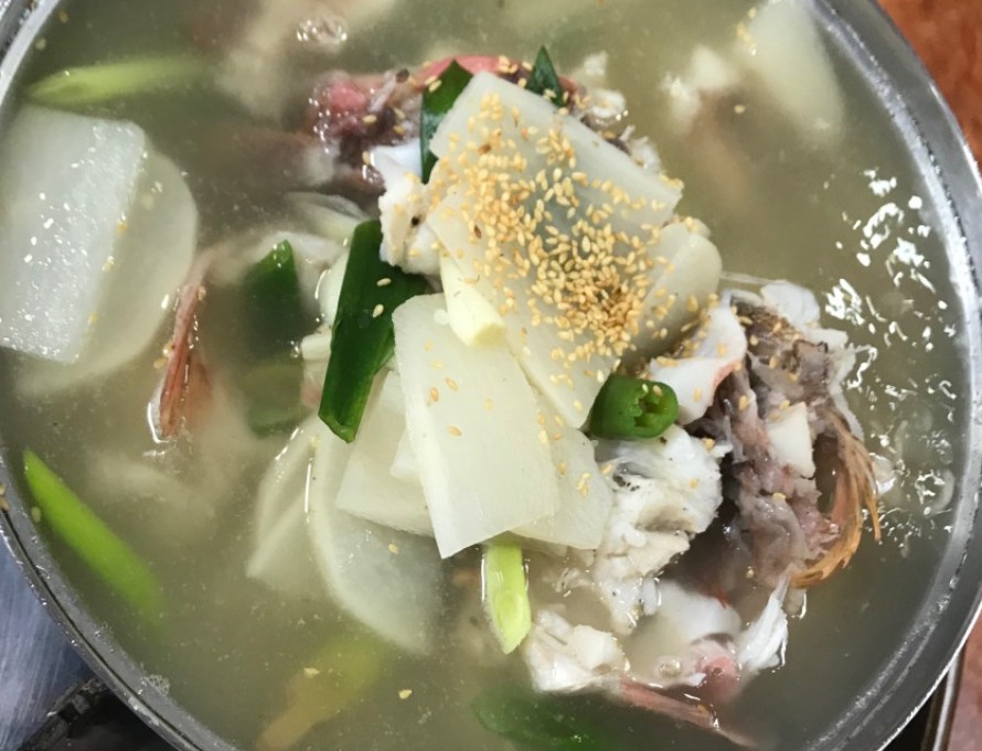 6시내고향 완도 쏨뱅이젓국식당의 쏨뱅이젓국