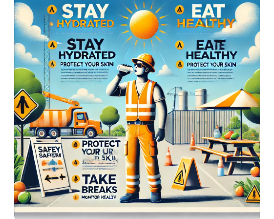여름철 실외 노동자 건강법