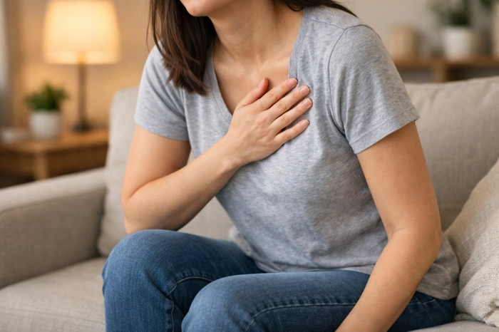 가슴이 답답하고 숨이 차는 증상