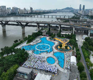 한강 수영장 야간 개장