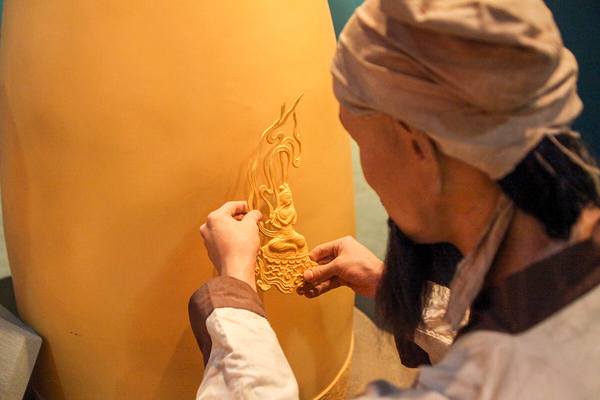 거푸집을 만드는 과정