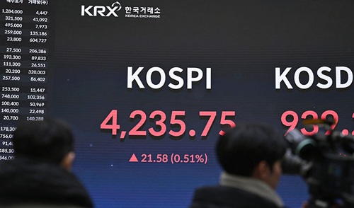 코스피 지수 관련 사진