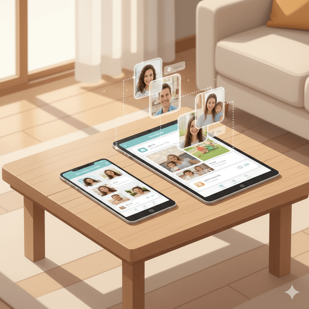 AI로 가족 사진첩 정리하기