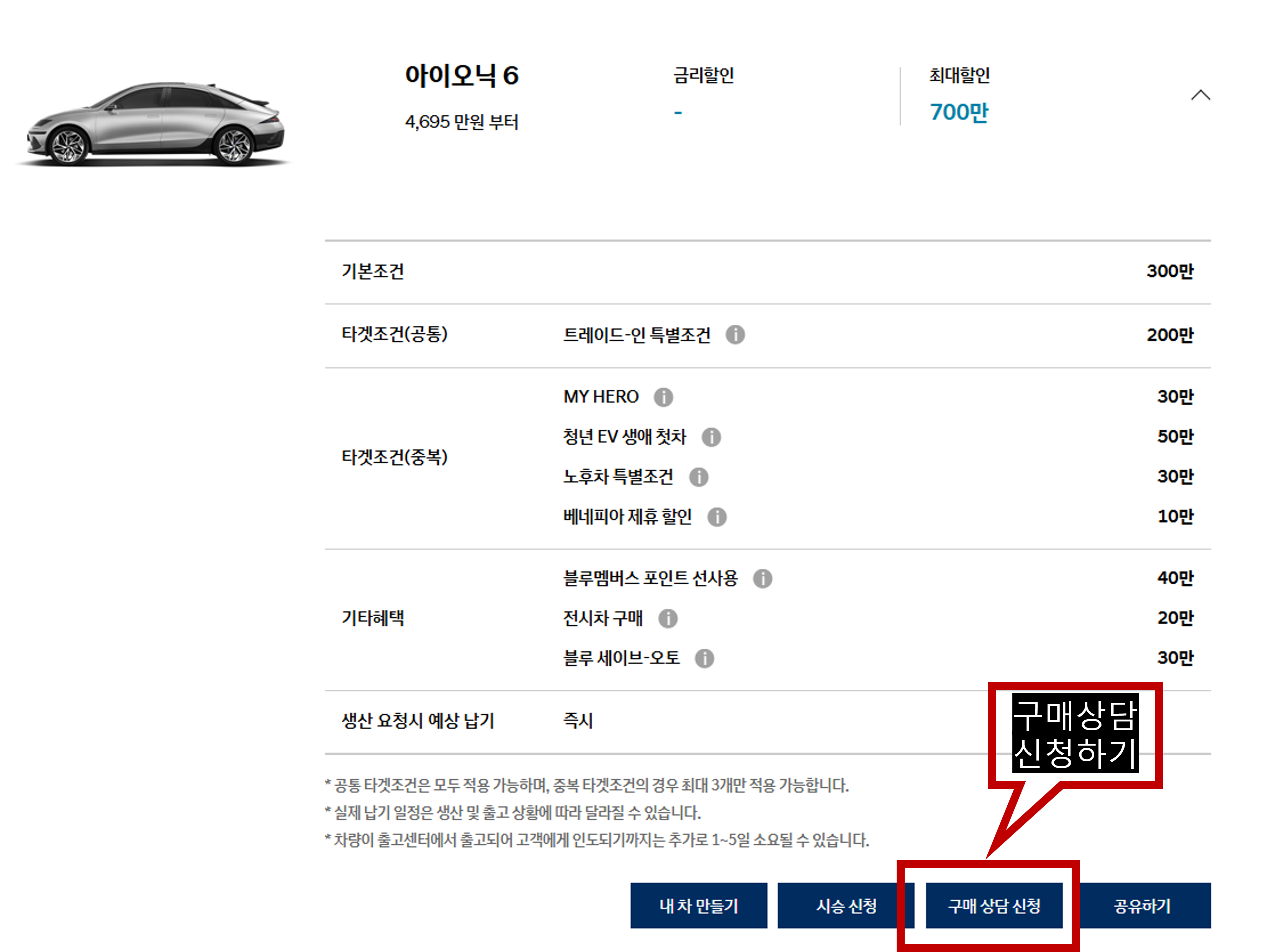 현대 아이오닉6 할인 5월 한정