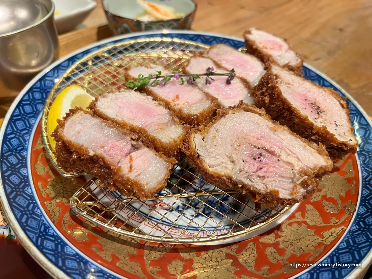 미야자키현산 돈가스 사진