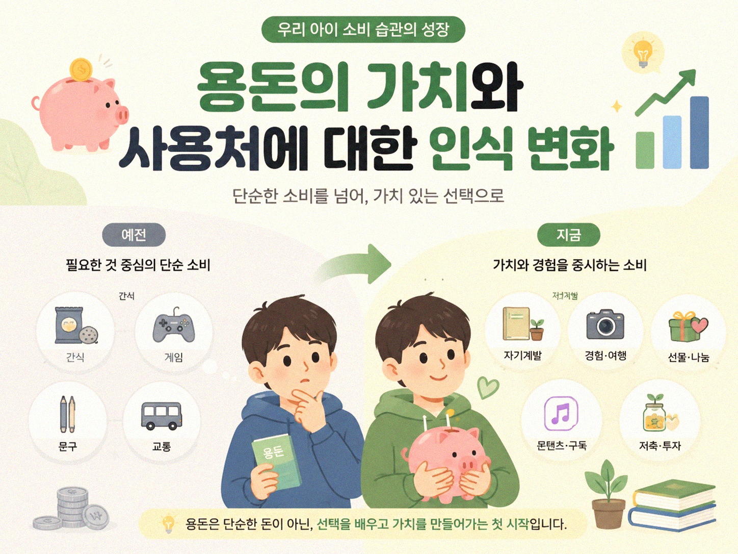 아이 통장 만들어주고 달라진 아이 금전 감각