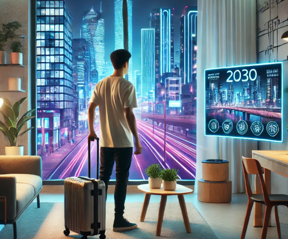 2030주택마련계획 ,서울시 정책,청년이 뉴스를 보는 모습