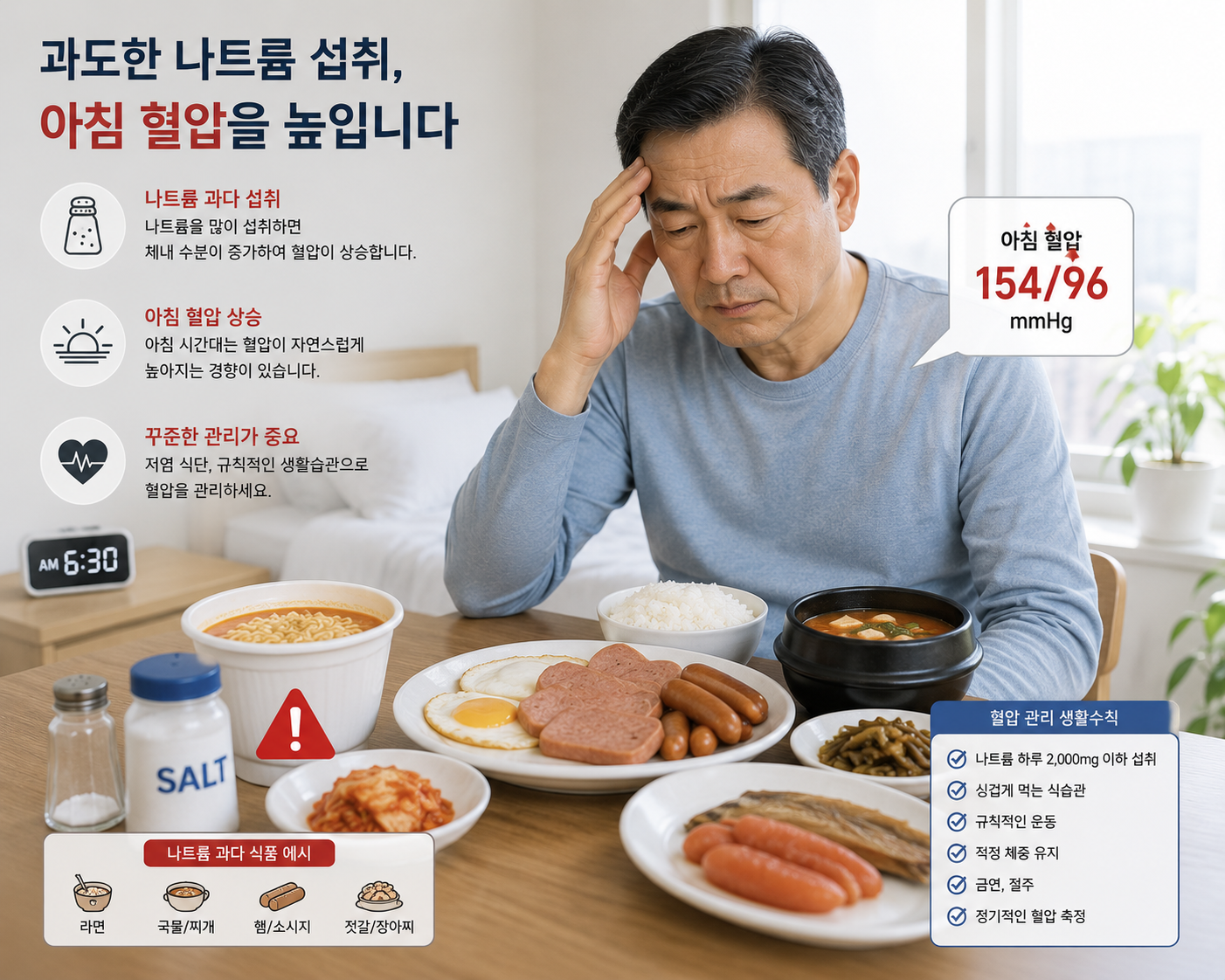 새벽에 혈압이 오르는 원인