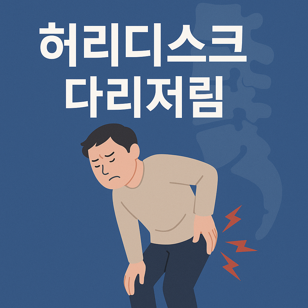 허리디스크 다리저림