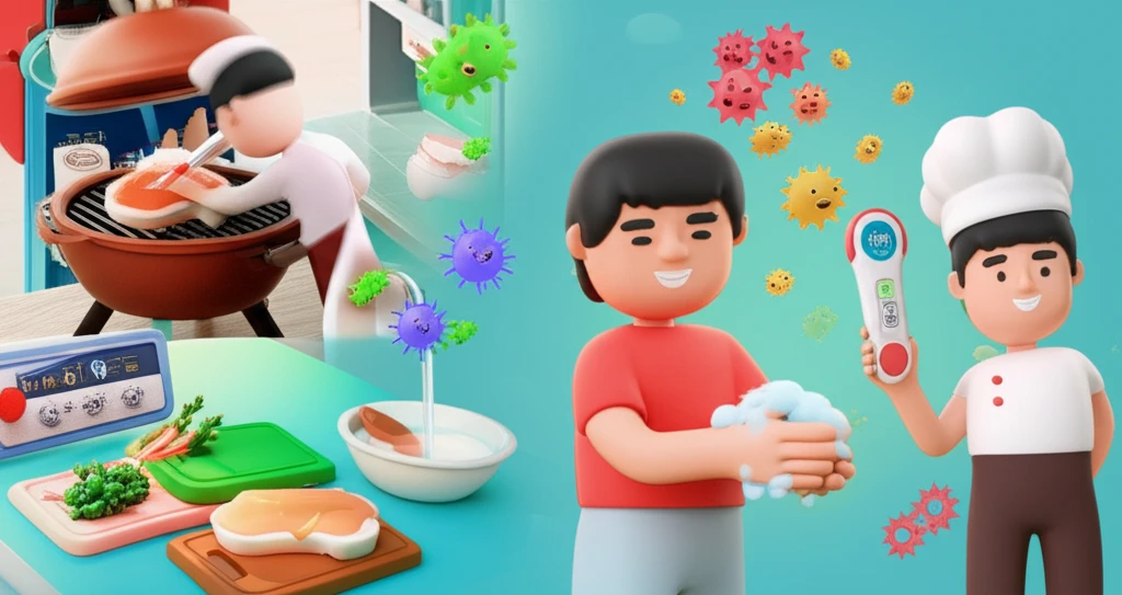 장염, 설사, 복통? 식중독 예방을 ..