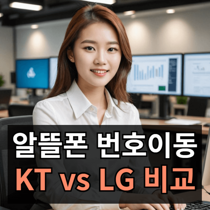 SK텔레콤에서 알뜰폰 번호이동ㅣKT 및 LGU+ 저렴한 요금제 추천