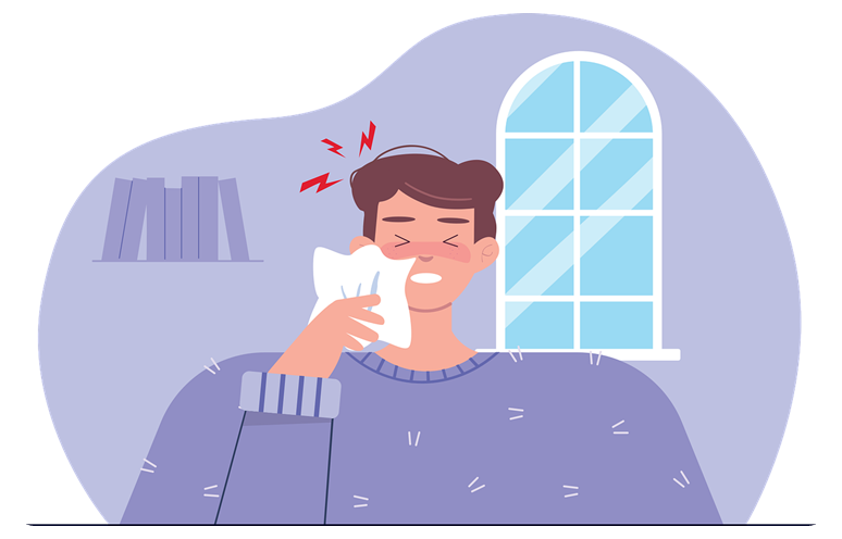 호흡기 질환, 기침, 호흡 곤란