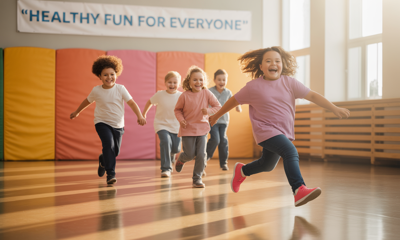 비만 아동을 위한 재미있는 실내외 운동 게임 추천