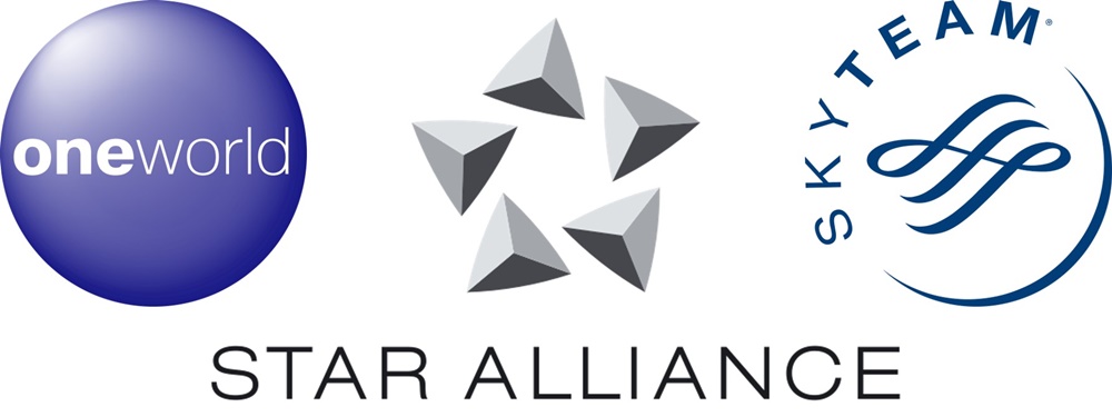 항공동맹 원월드 스카이팀 스타 얼라이언스 로고 사진