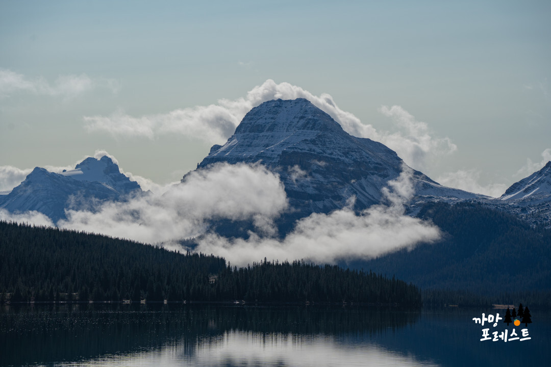 보우 레이크 구름 산