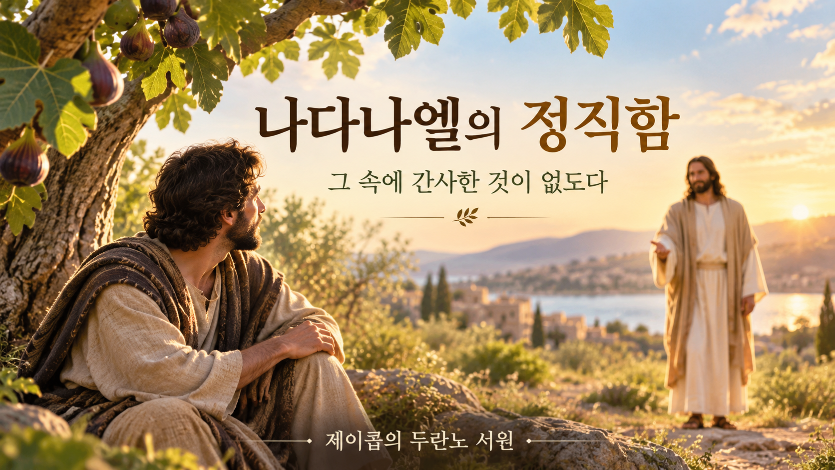 나다나엘의 정직함: 하나님 앞에서 간사함이 없는 사람
