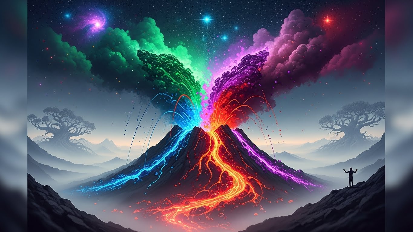 화산 폭발 꿈