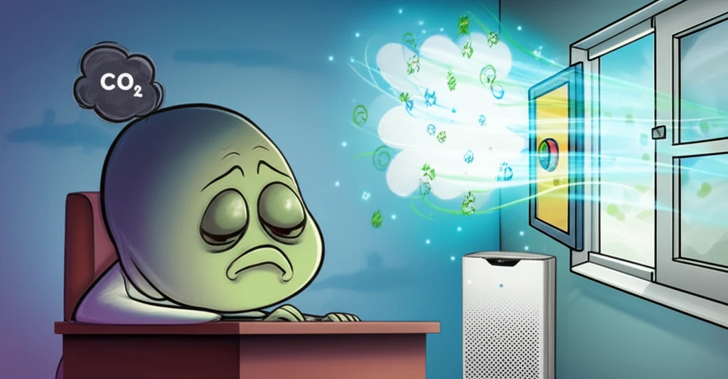 답답한 실내 공기 해결법 H13 등급..