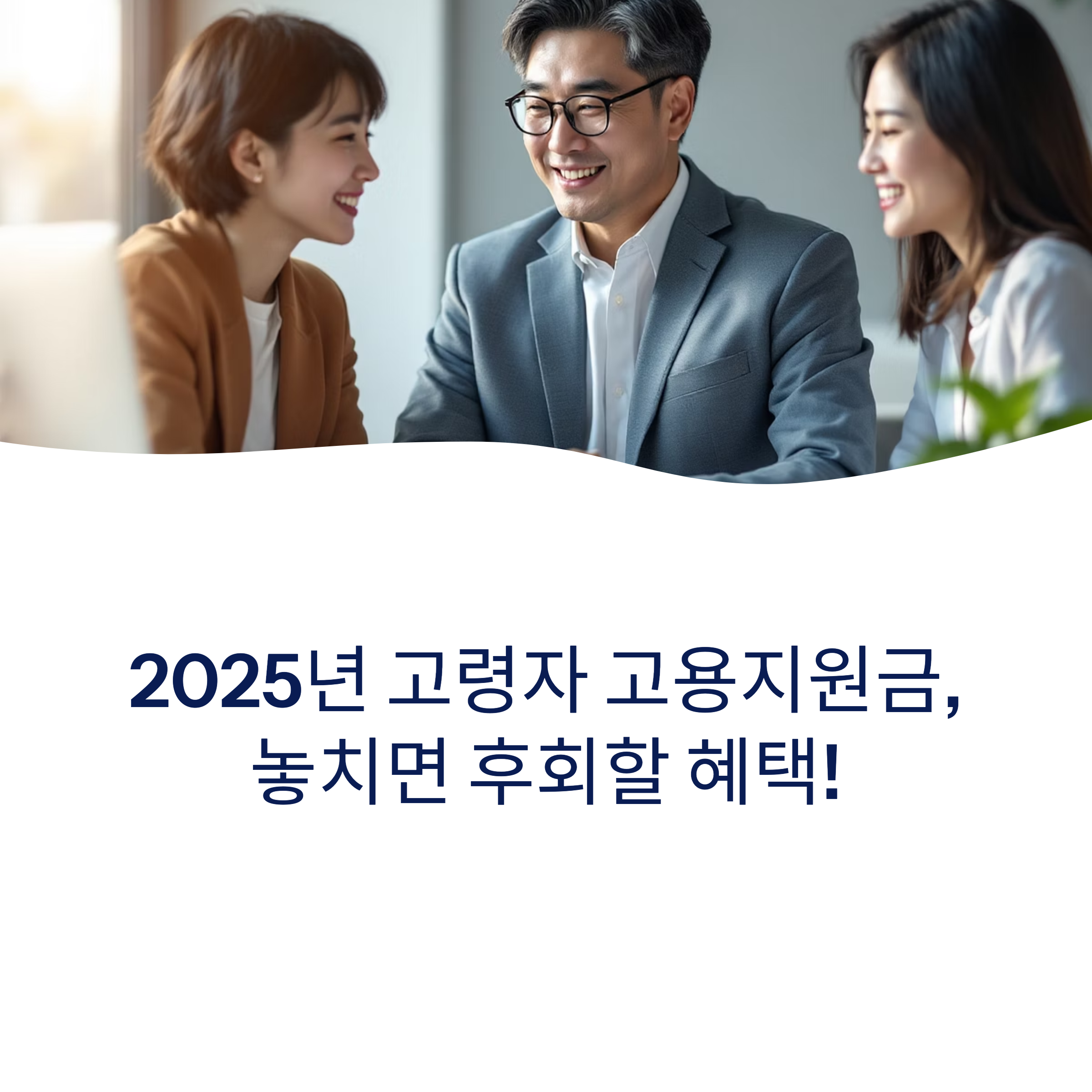 2025 고령자 고용지원금 신청방법 총정리