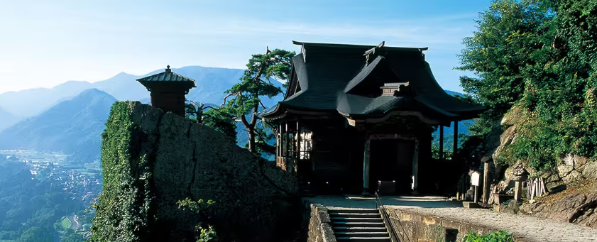 야마가타 야마데라의 풍경사진