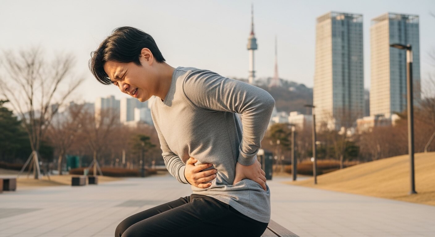 오른쪽 옆구리 통증 의심되는병