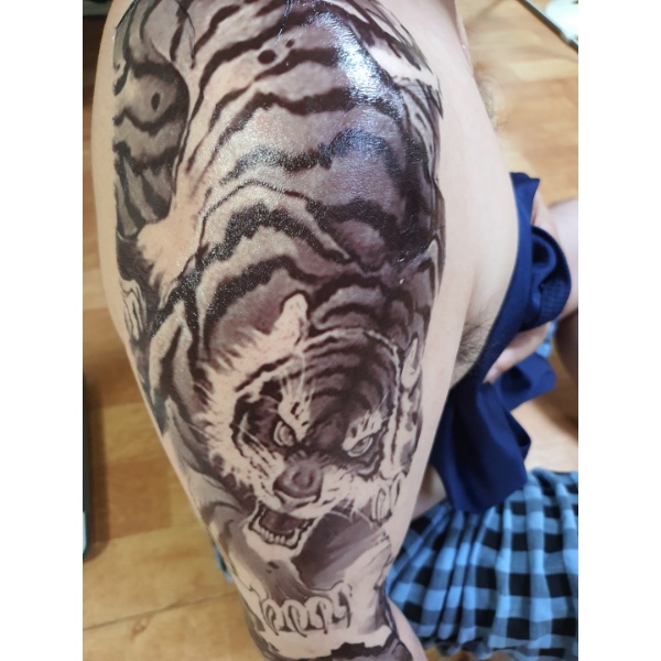 헤나 문신 스티커 체험