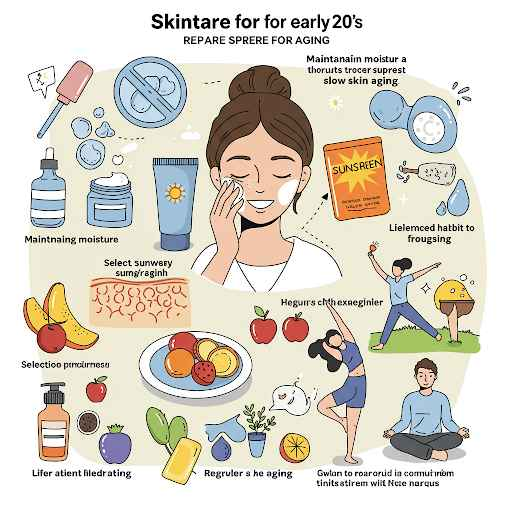 20대 첫 노화 대비 꿀팁