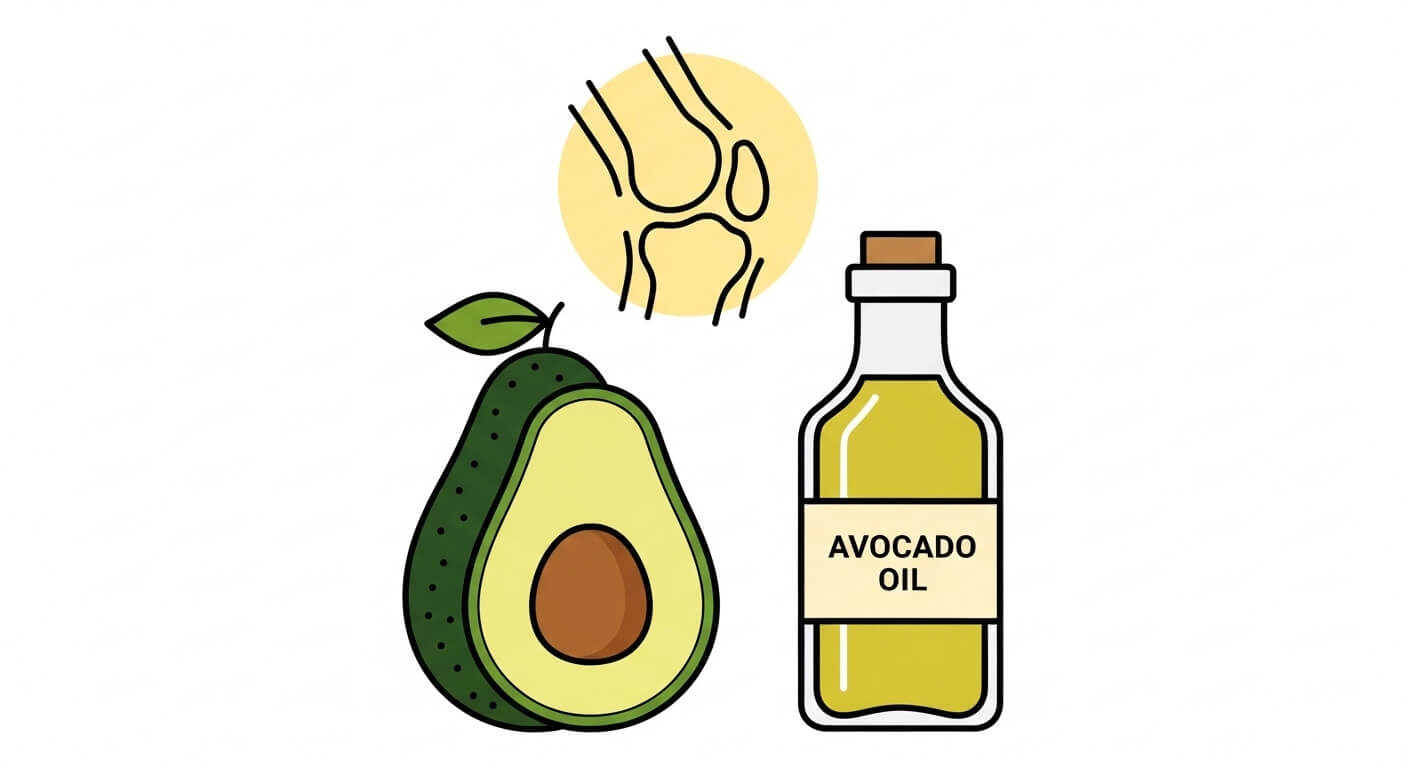 아보카도 오일 &ndash; 항염 작용과 관절 건강에 탁월