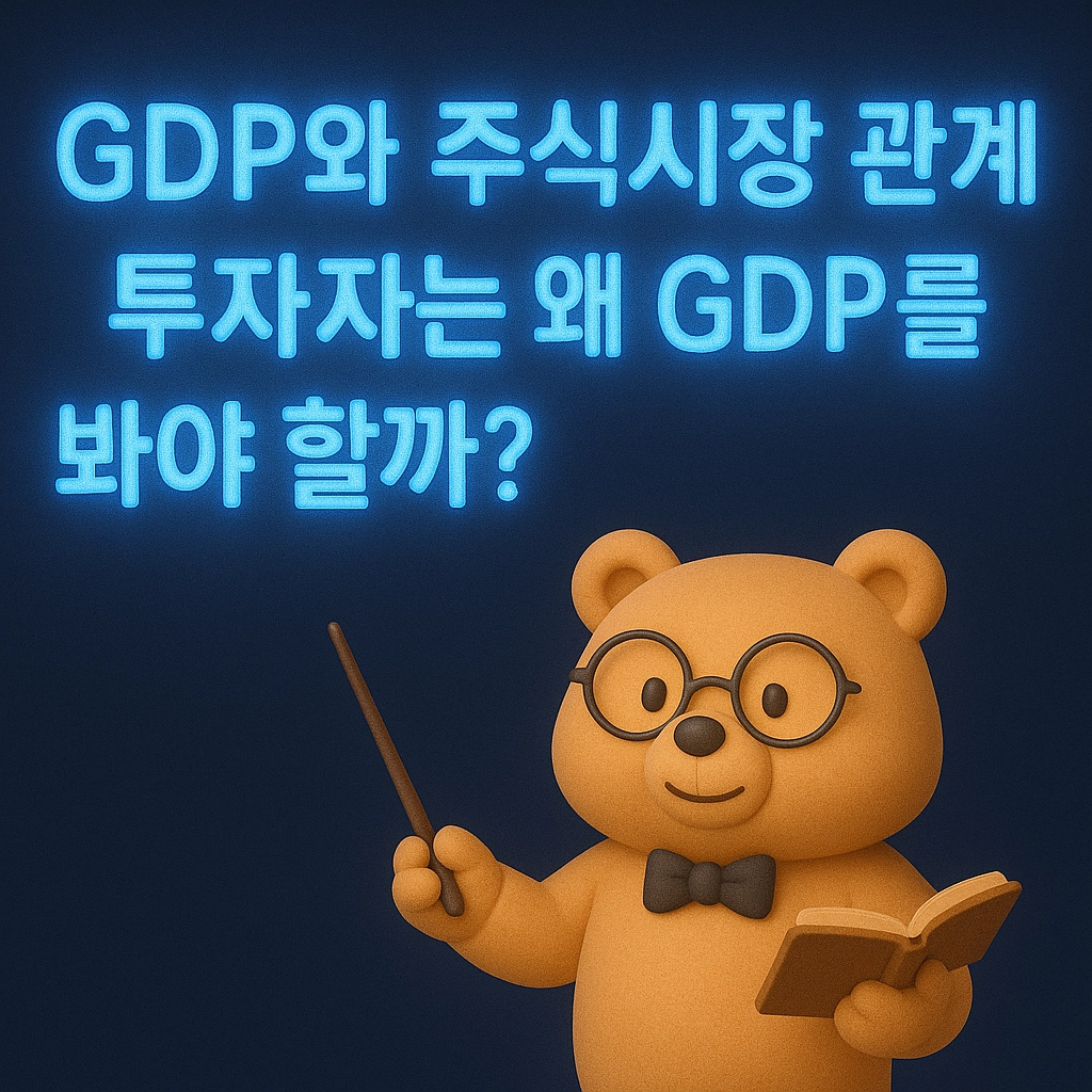 GDP와 주식시장 관계｜투자자는 왜 GDP를 봐야 할까