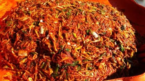 김장담그기-양념장-만들기-배추속-넣기