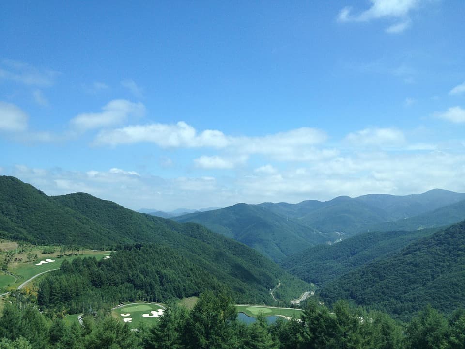 강원도 산풍경(참고이미지)