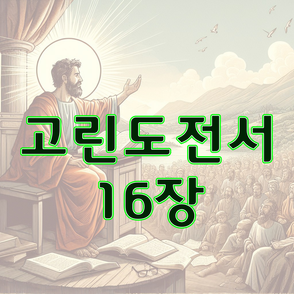 고린도전서 16장