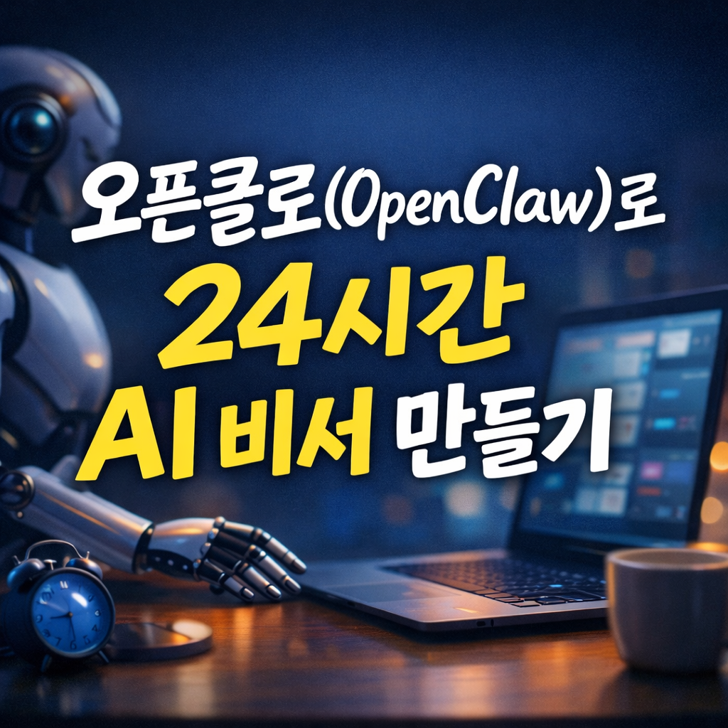 오픈클로(OpenClaw)로 24시간 AI 비서 만들기